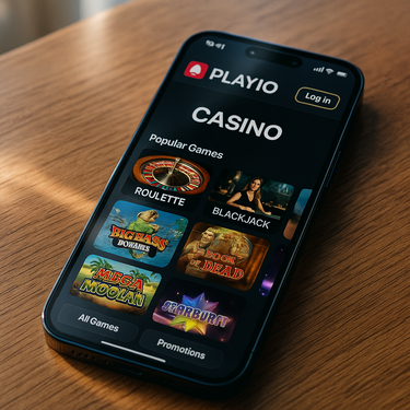 PlayIO Casino - Mobiele Versie - Smartphone Gaming België